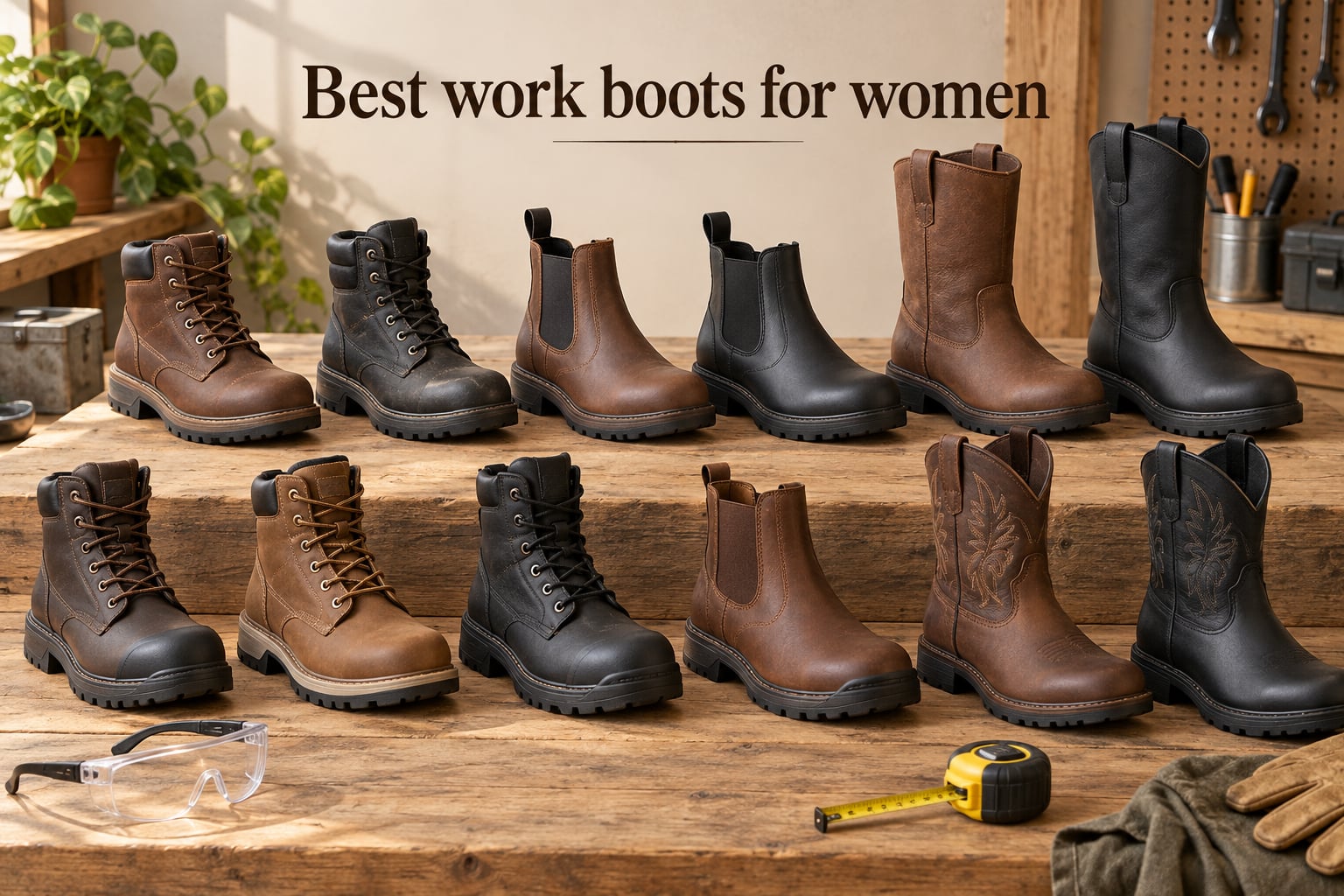 Best work boots for women