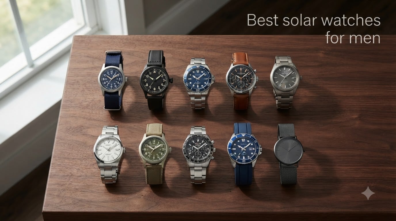 Best solar watches for men