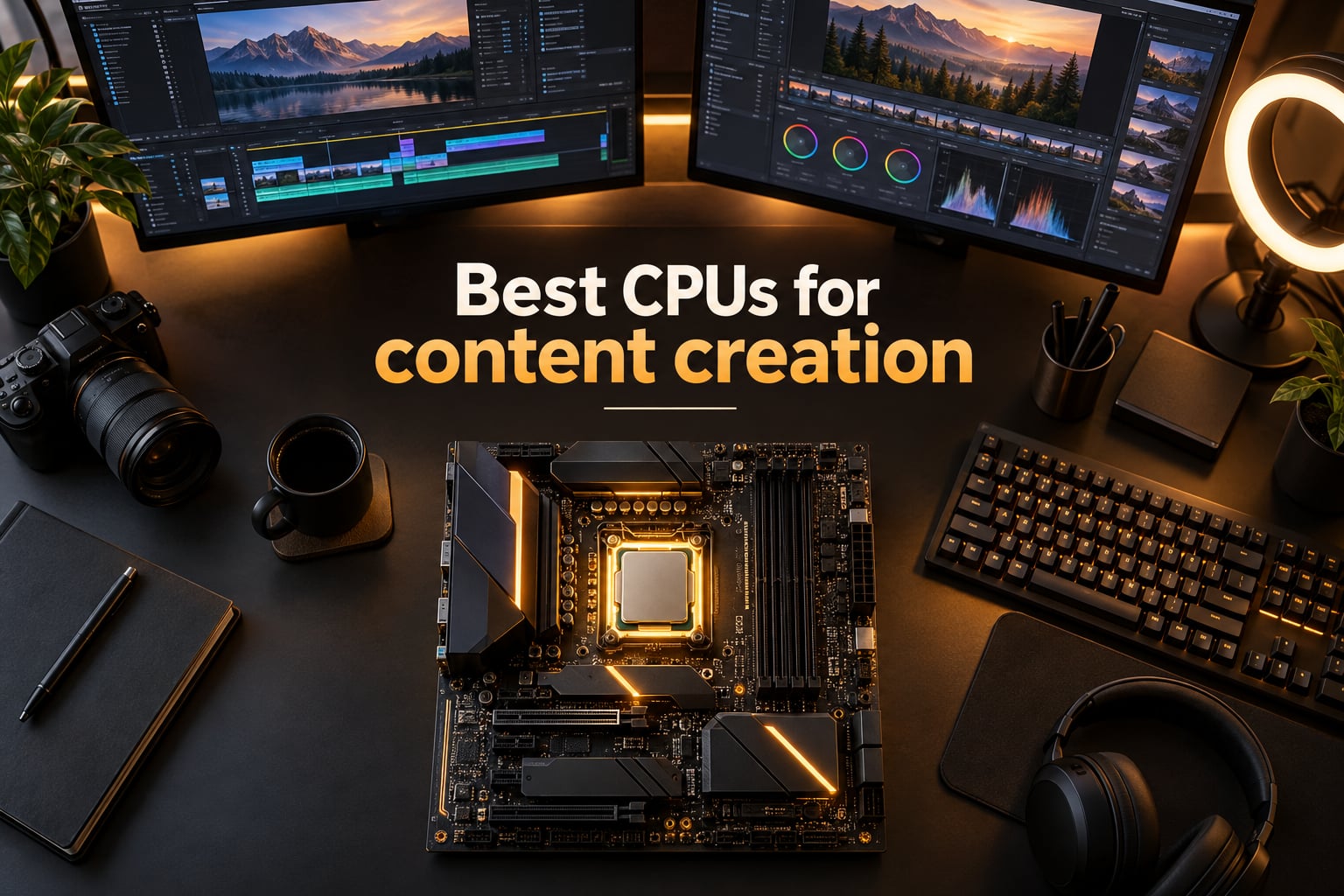 Best CPUs for content creation