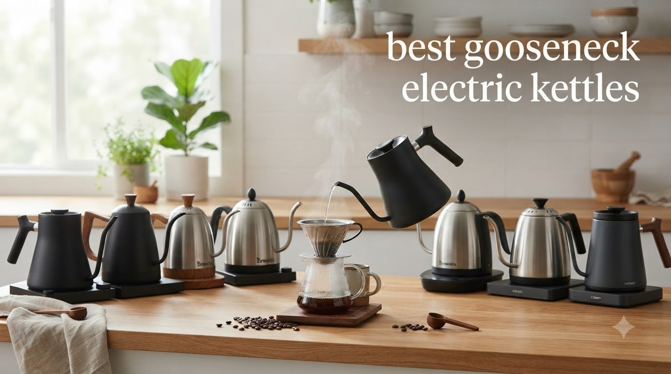 best gooseneck electric kettles