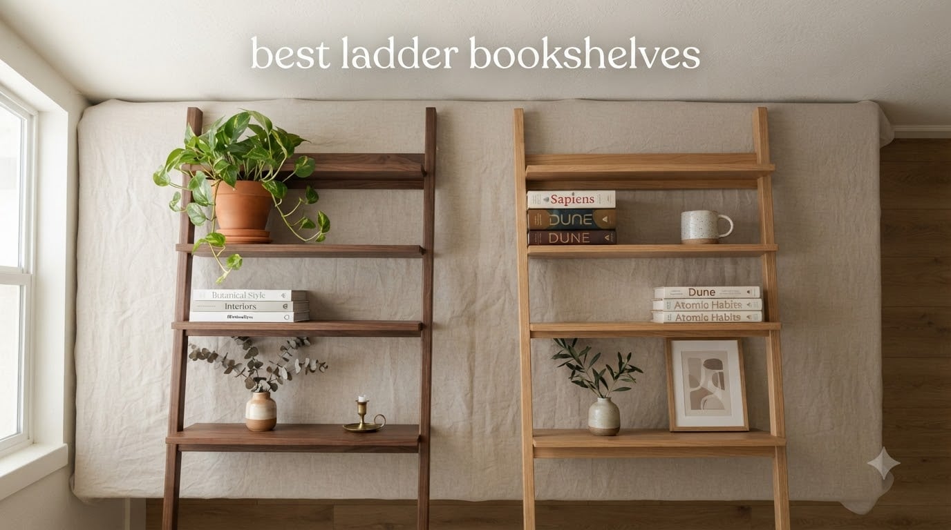 best ladder bookshelves