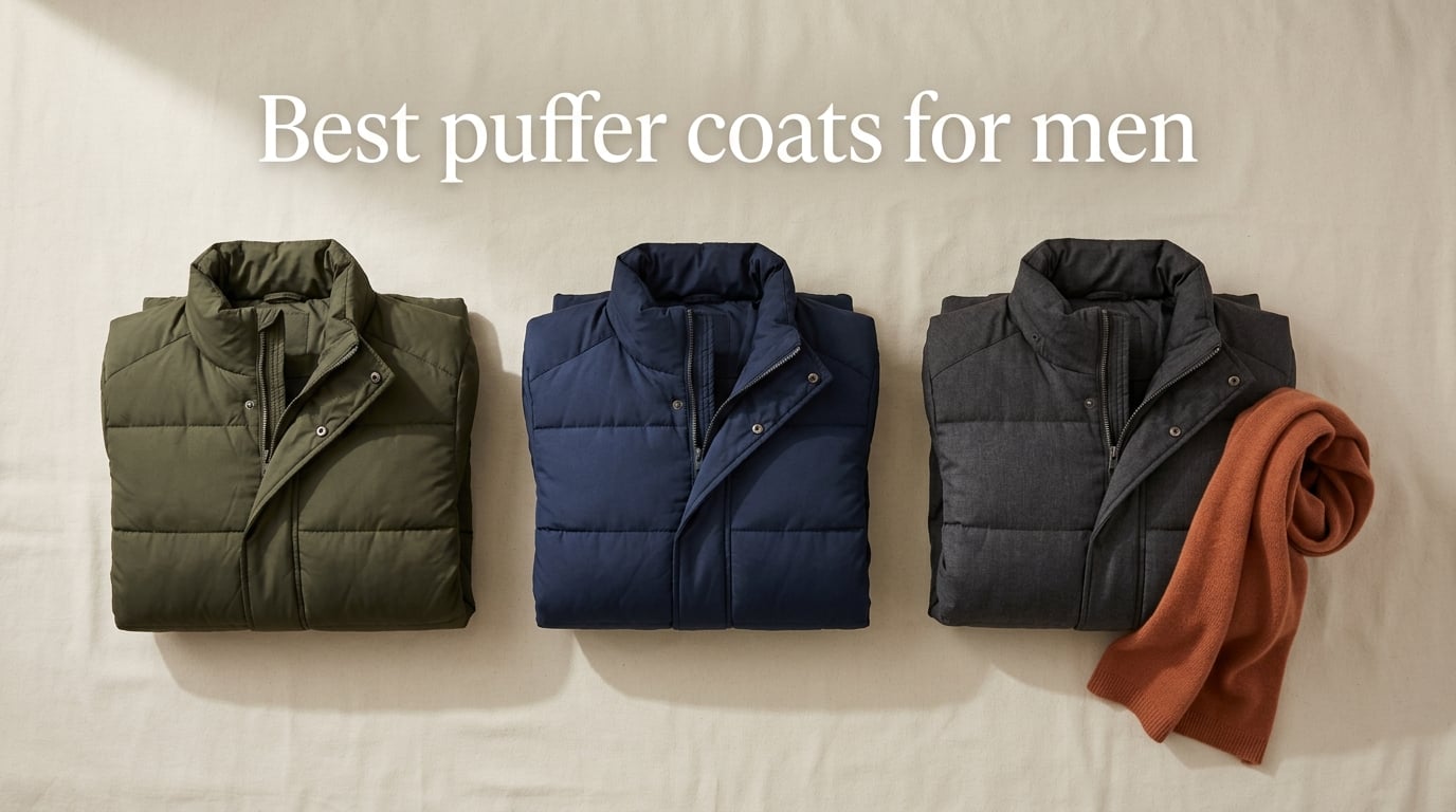 Best puffer coats for men