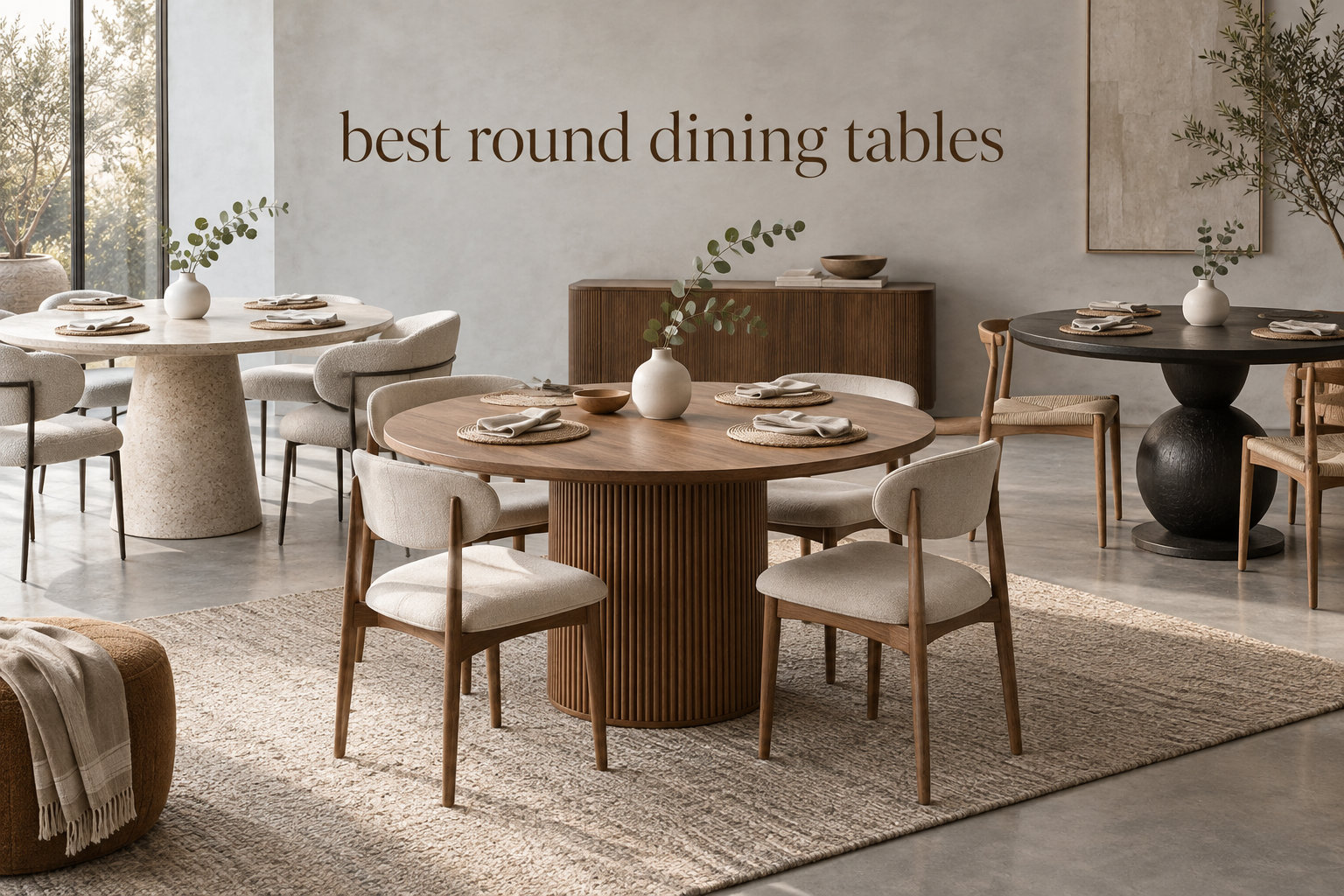 best round dining tables