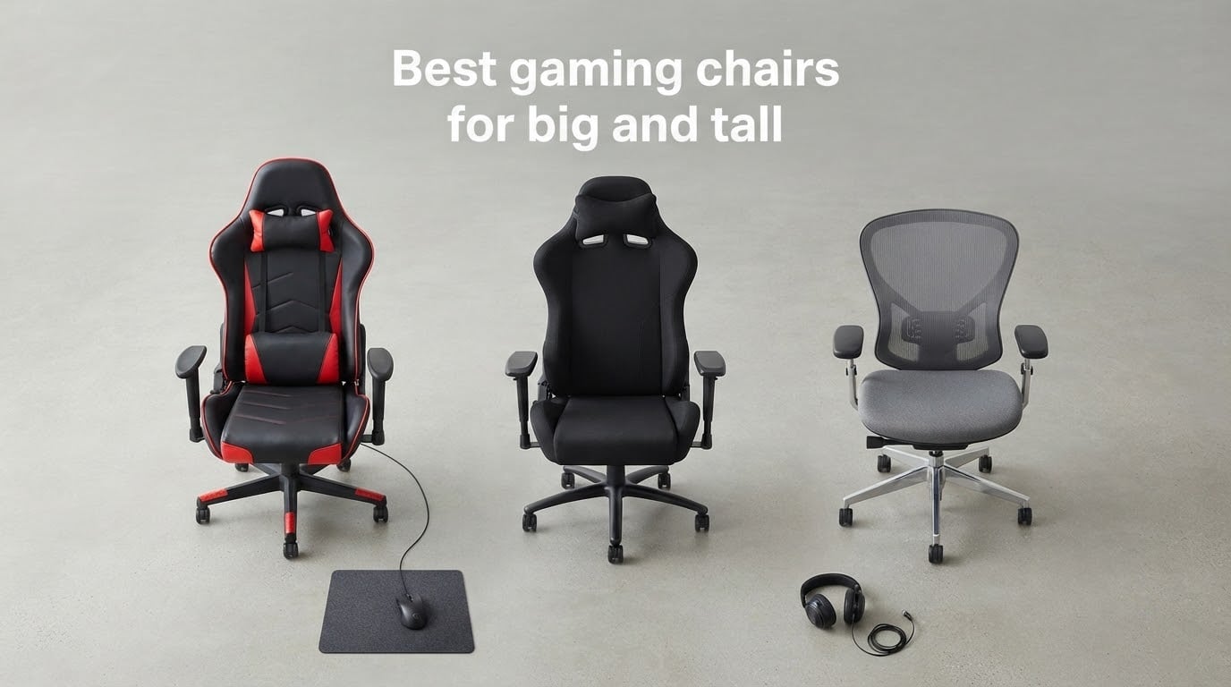Best gaming chairs for big and tall