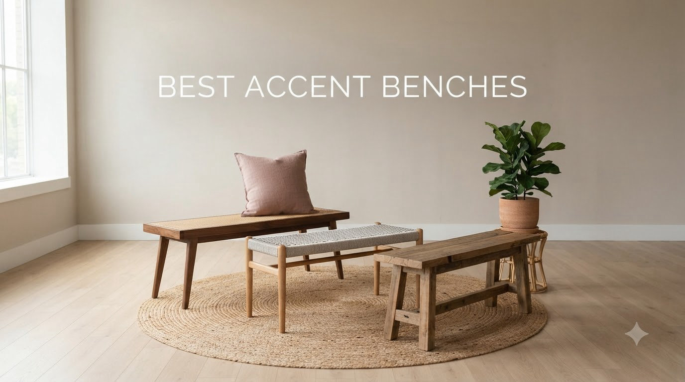 best accent benches