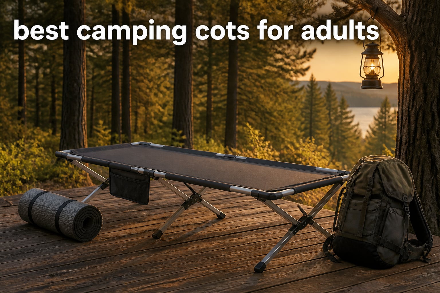 best camping cots for adults