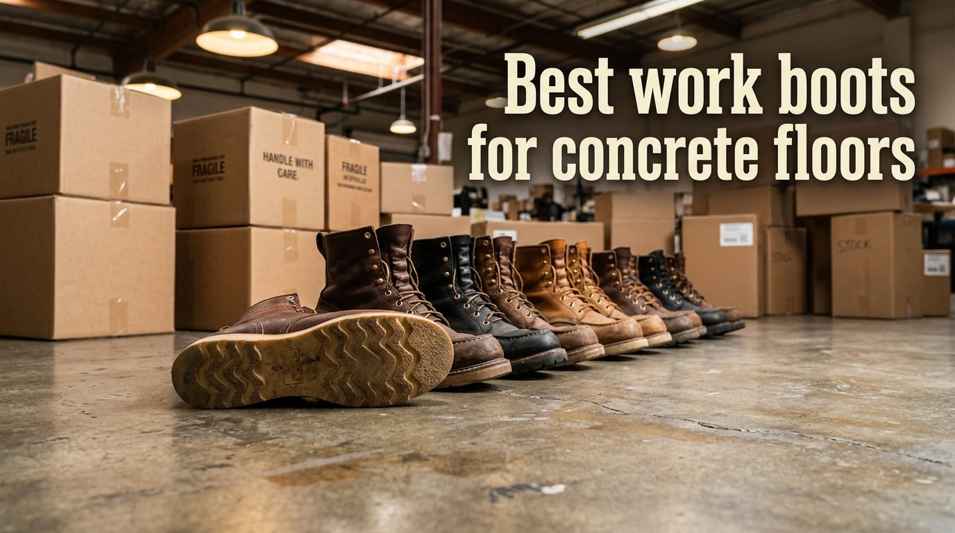 Best work boots for concrete floors