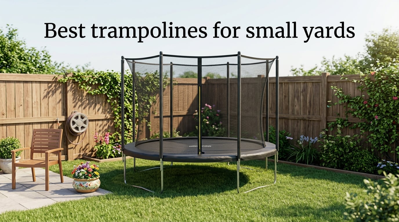Best trampolines for small yards