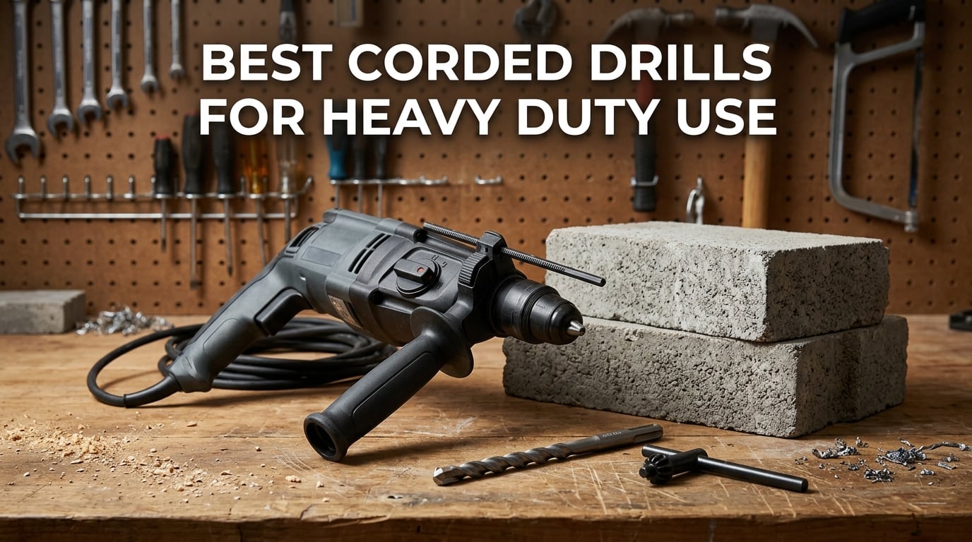 best corded drills for heavy duty use