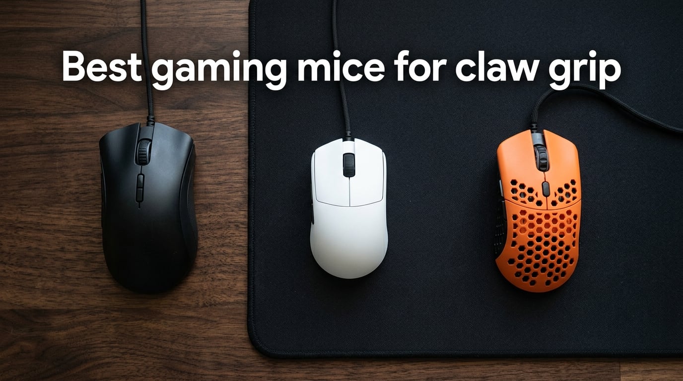 Best gaming mice for claw grip