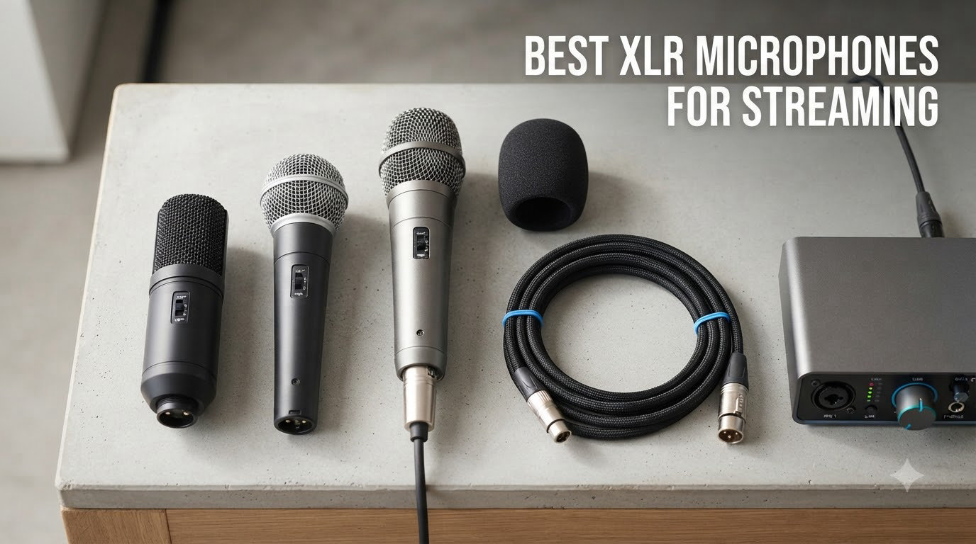 best XLR microphones for streaming