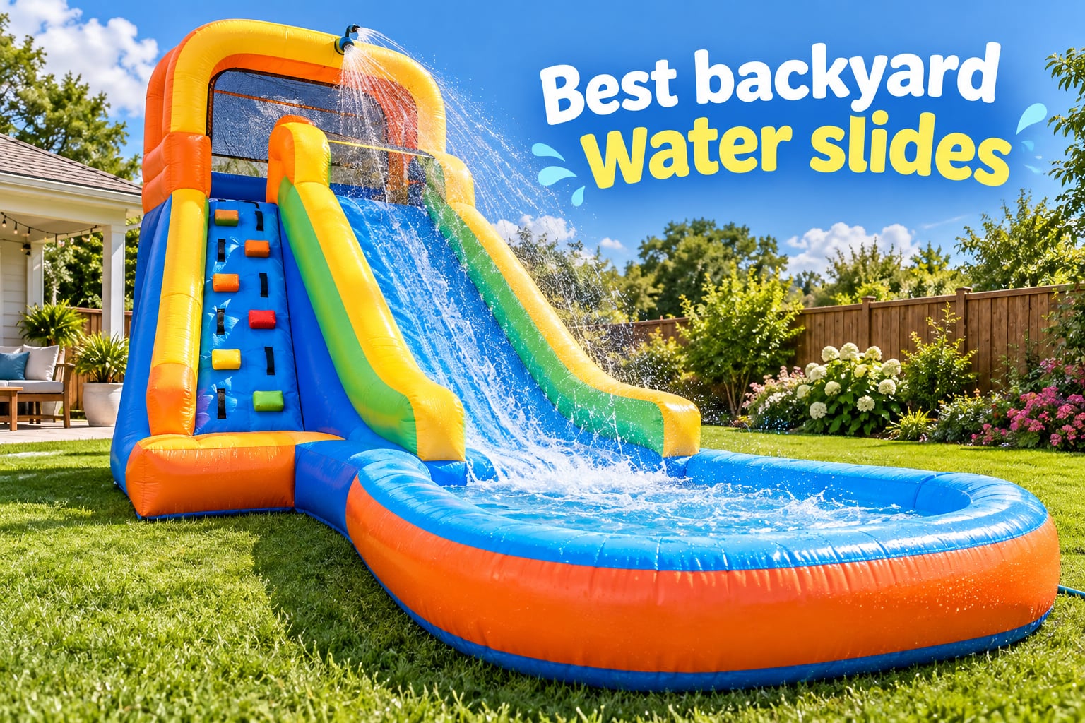 Best backyard water slides