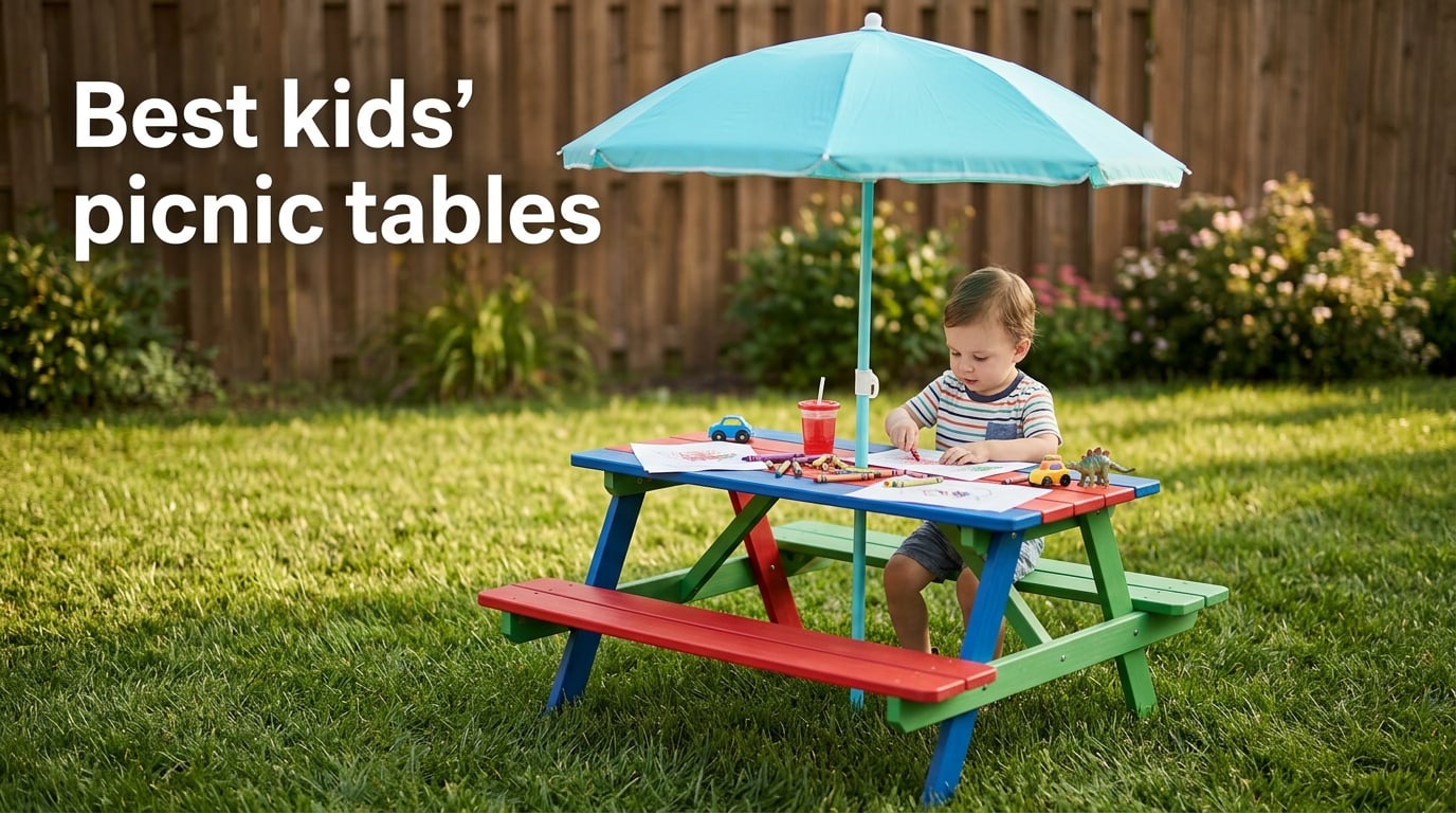 Best kids' picnic tables