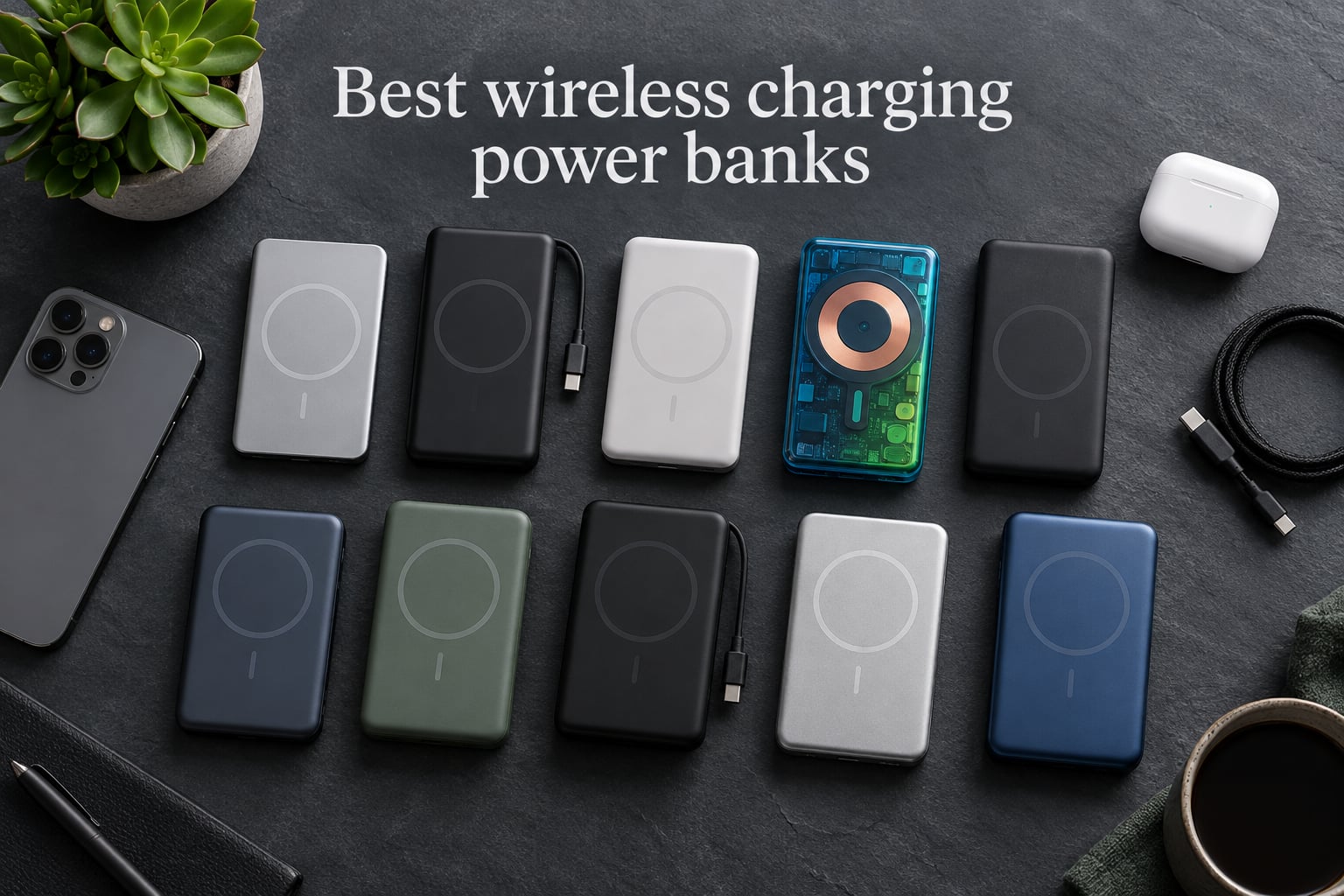 Best wireless charging power banks
