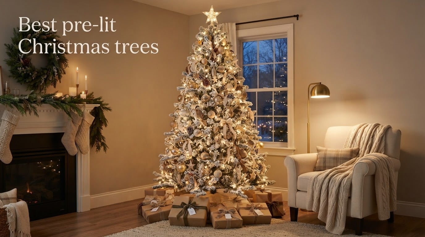 Best pre-lit Christmas trees