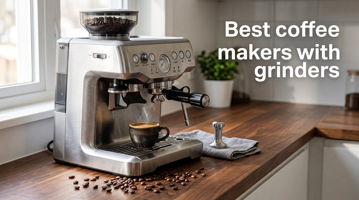 Best coffee makers with grinders