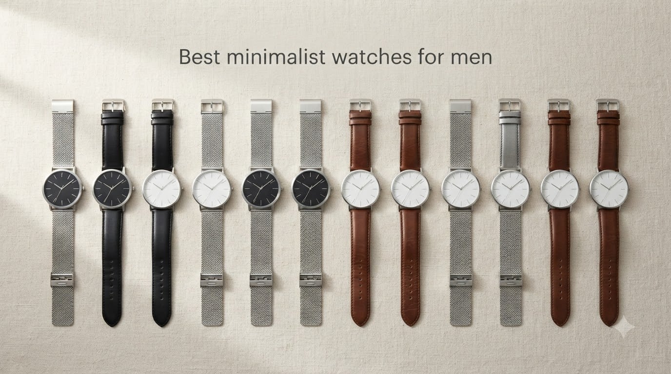 Best minimalist watches for men