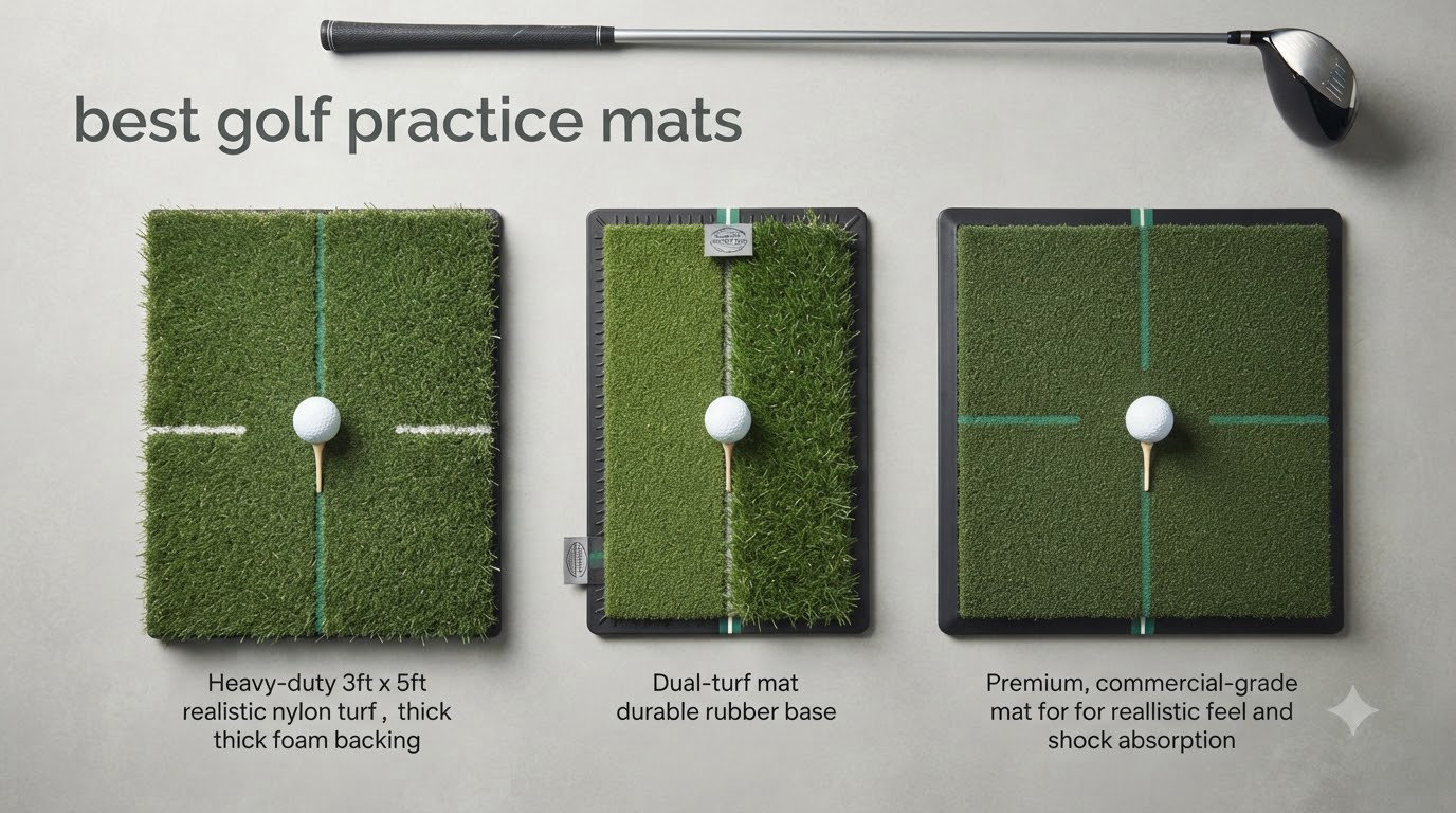 best golf practice mats