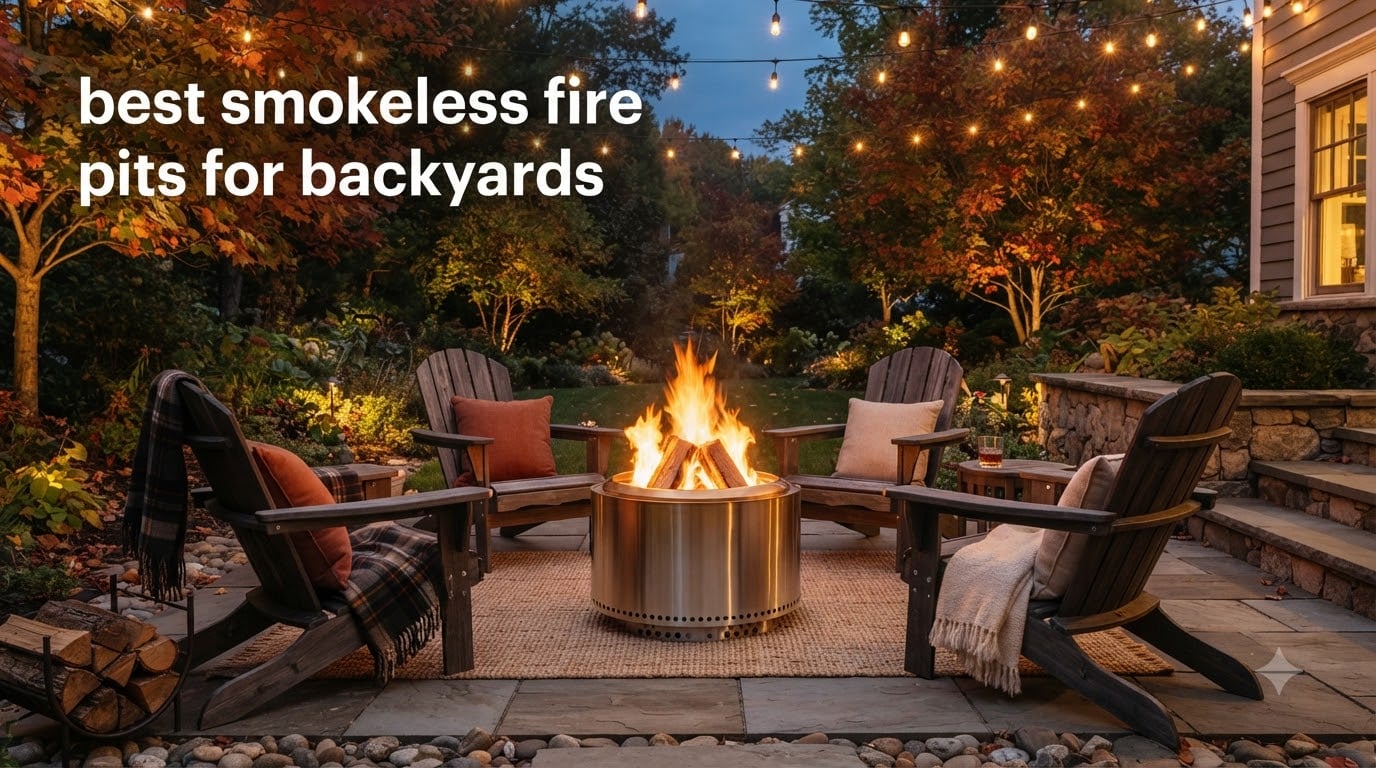 best smokeless fire pits for backyards