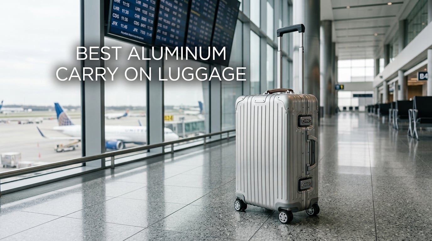 best aluminum carry on luggage