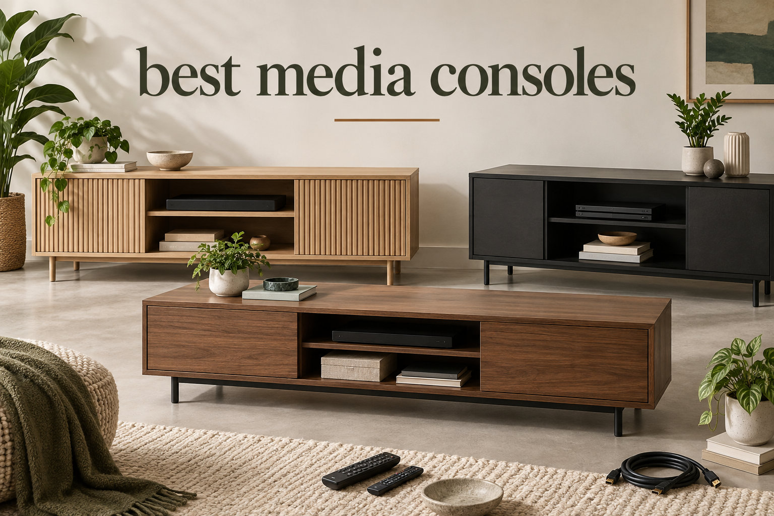 best media consoles