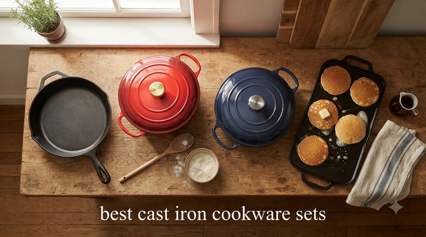 best cast iron cookware sets