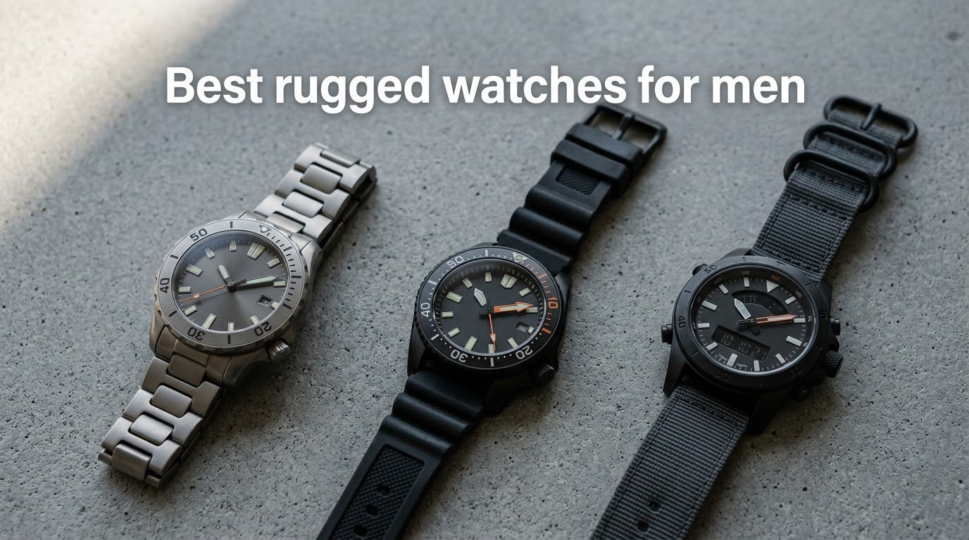 Best rugged watches for men