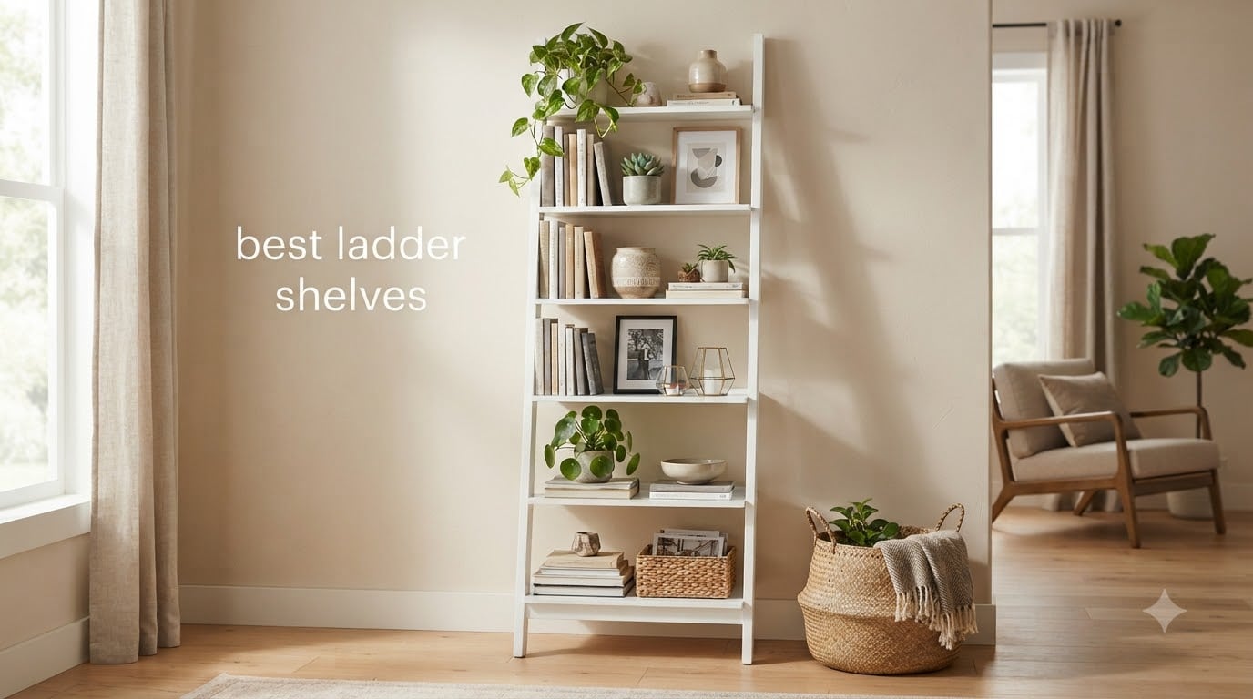 best ladder shelves