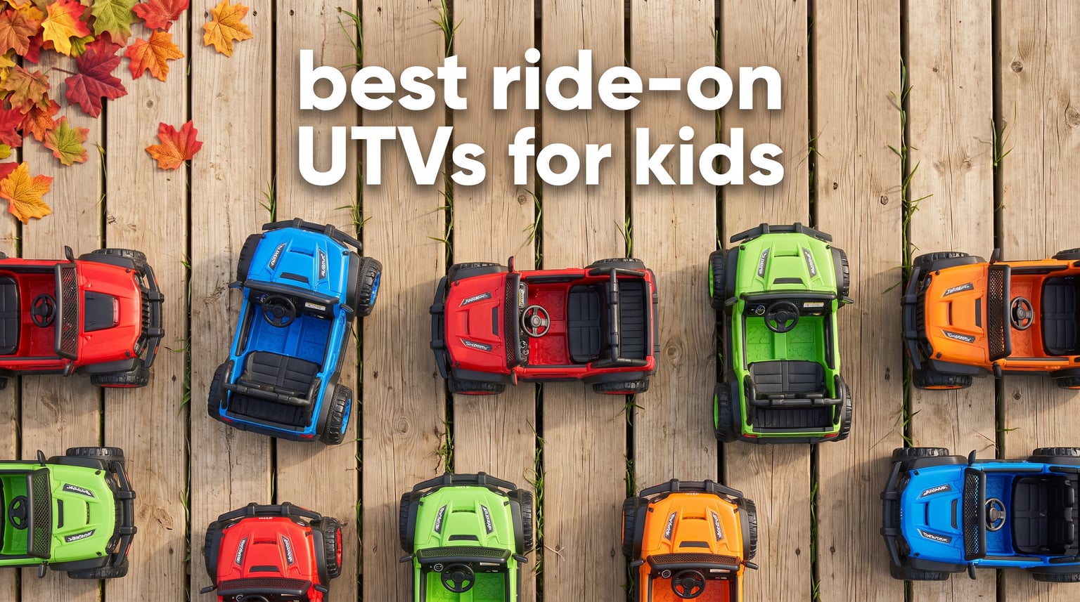 best ride-on UTVs for kids