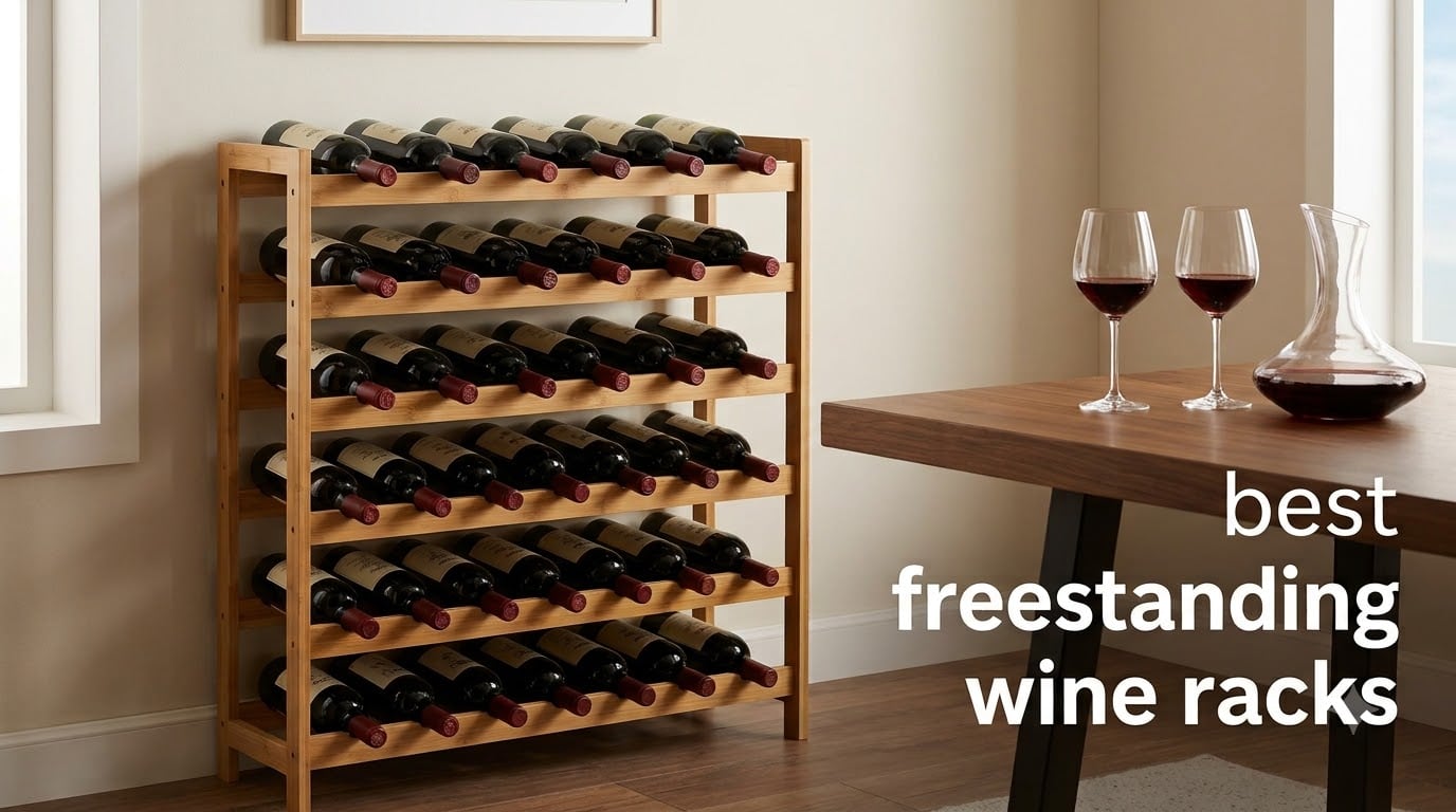 best freestanding wine racks