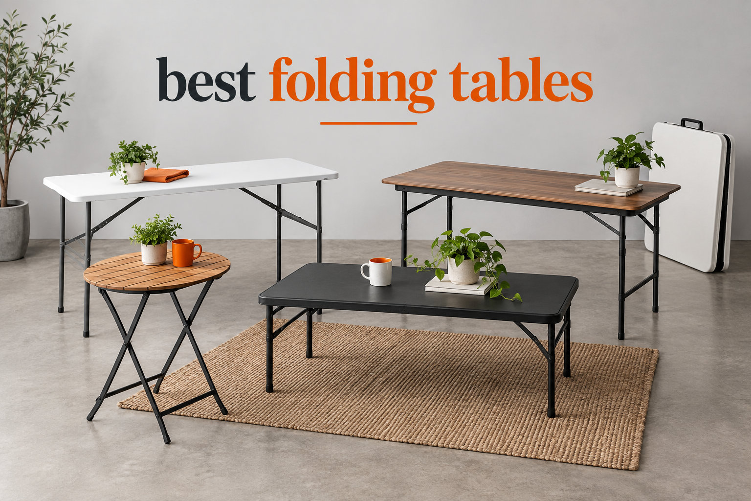 best folding tables
