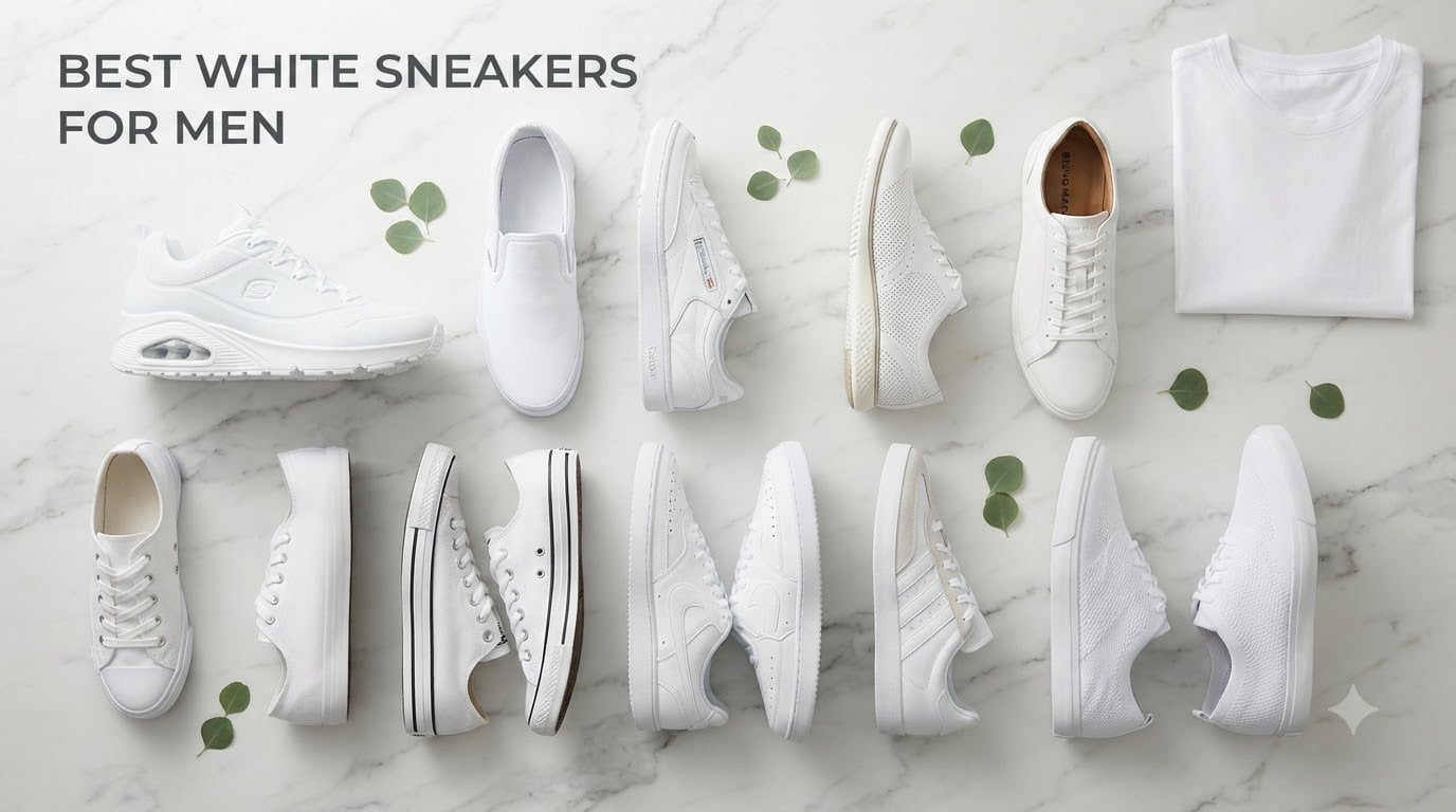 Best white sneakers for men