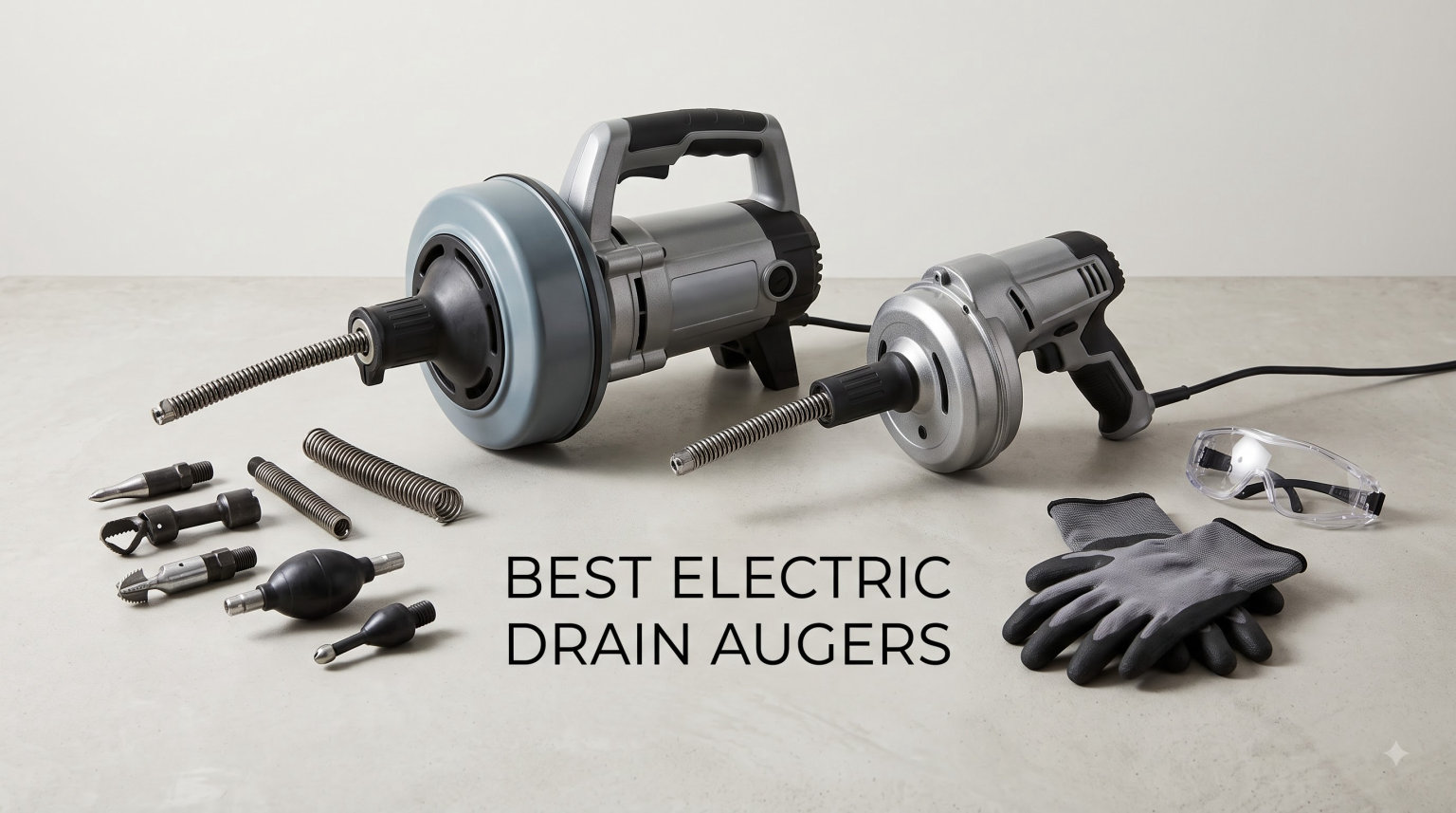 best electric drain augers