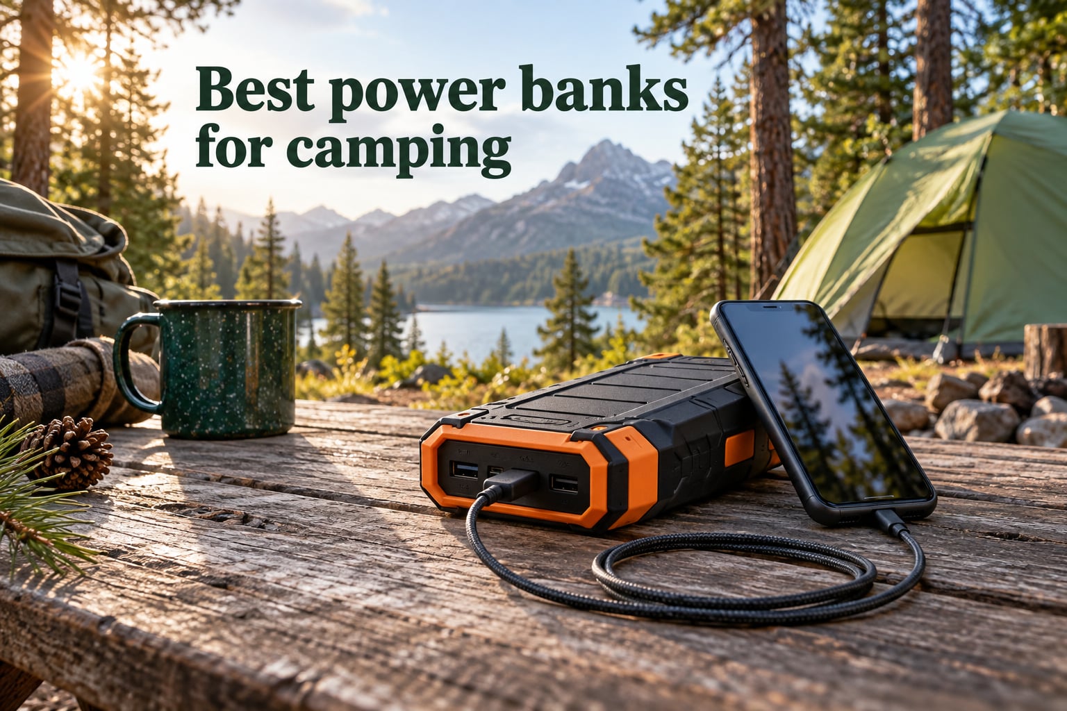 Best power banks for camping
