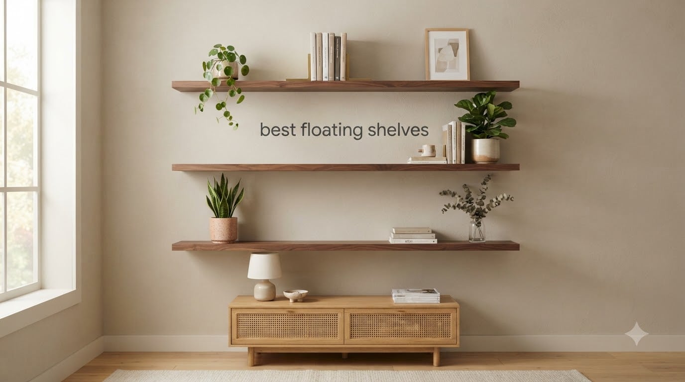 best floating shelves