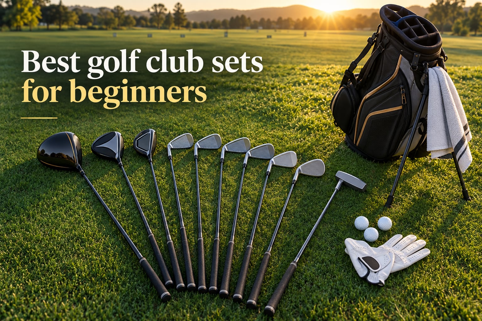 Best golf club sets for beginners