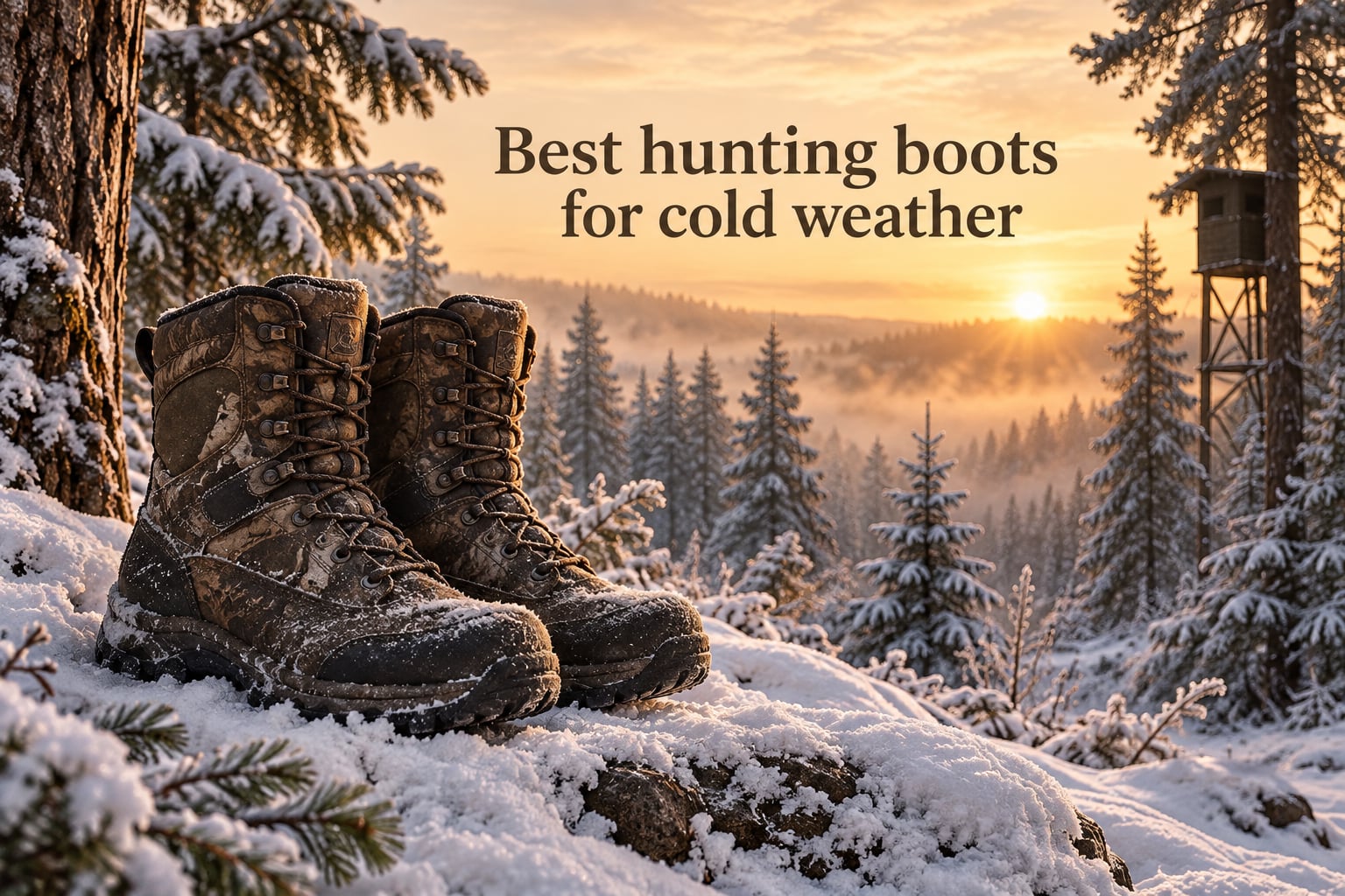 Best hunting boots for cold weather