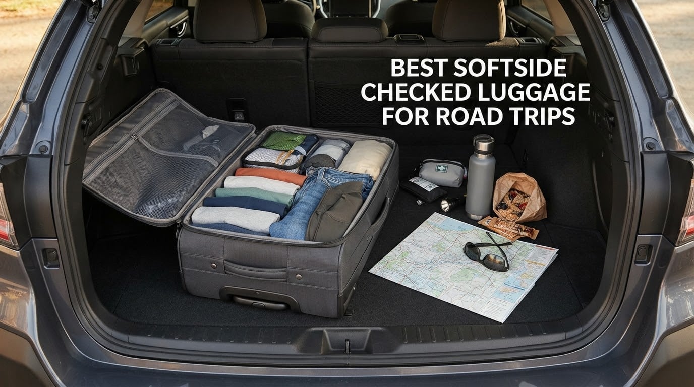 best softside checked luggage for road trips