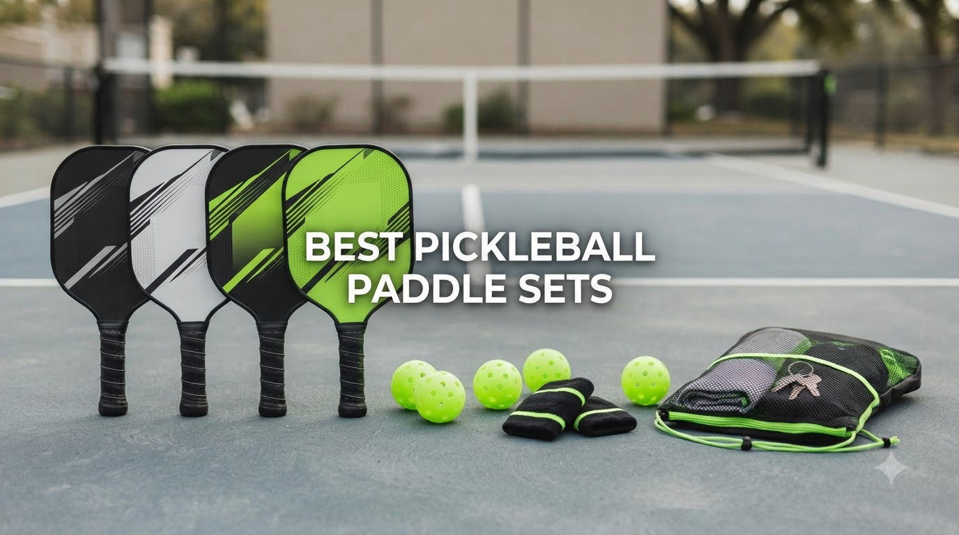 best pickleball paddle sets
