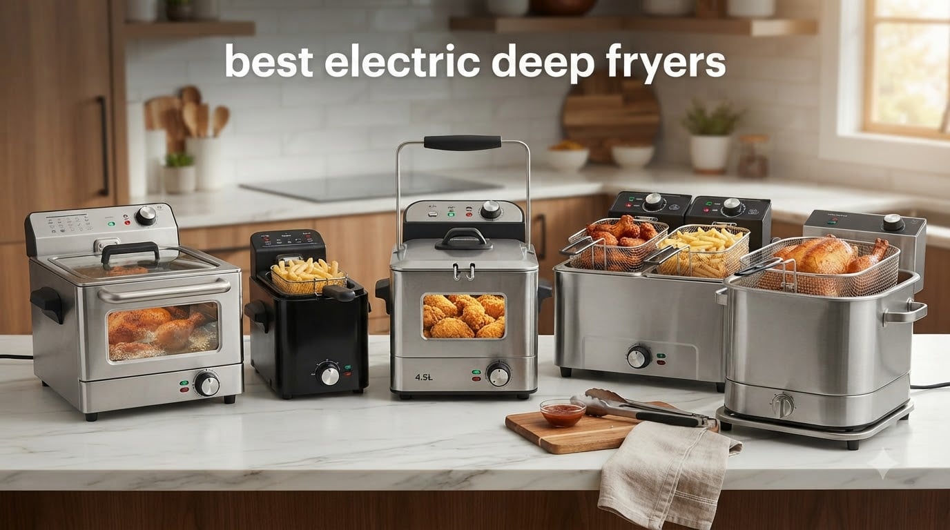 best electric deep fryers