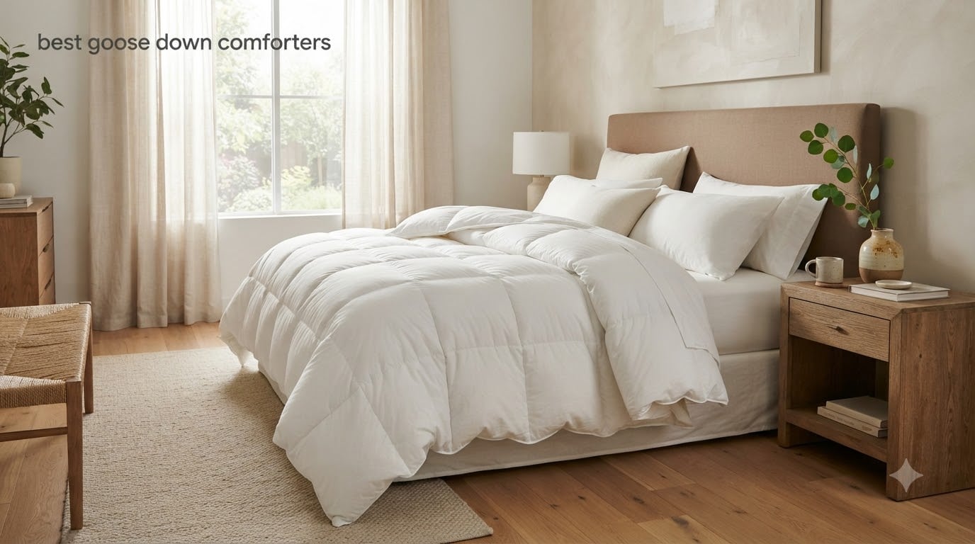 best goose down comforters
