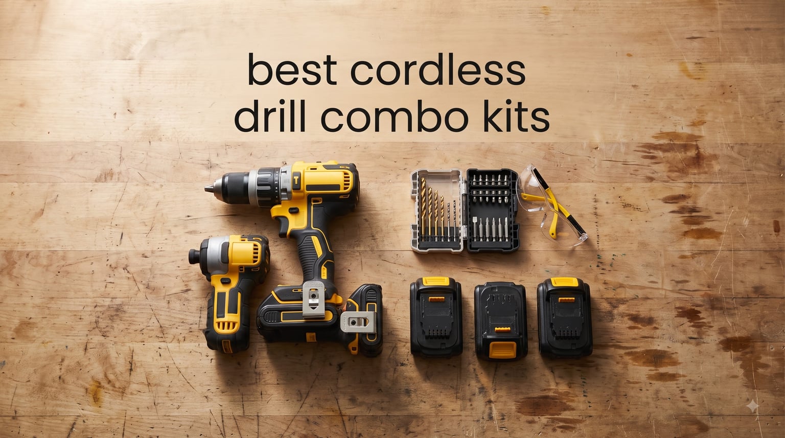 best cordless drill combo kits