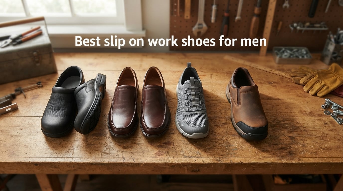 Best slip on work shoes for men