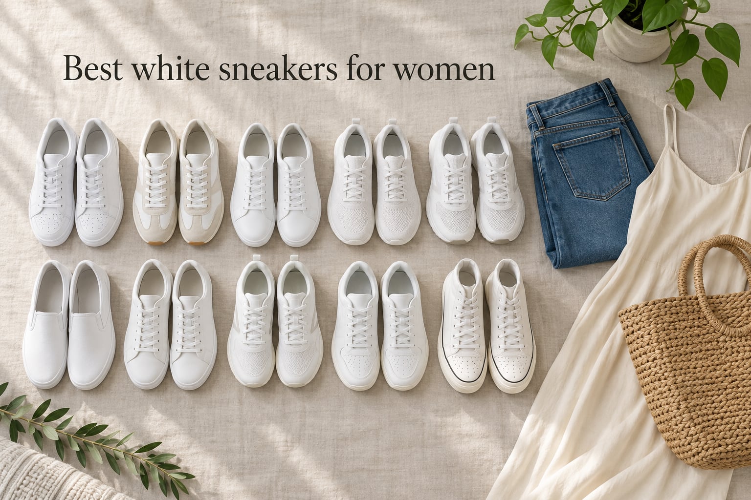 Best white sneakers for women