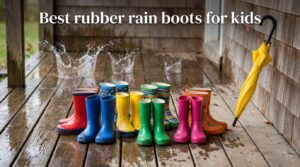 Best rubber rain boots for kids
