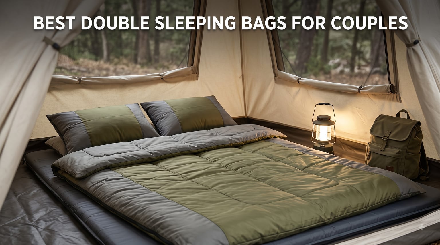 best double sleeping bags for couples