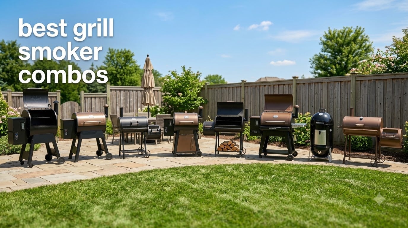 best grill smoker combos