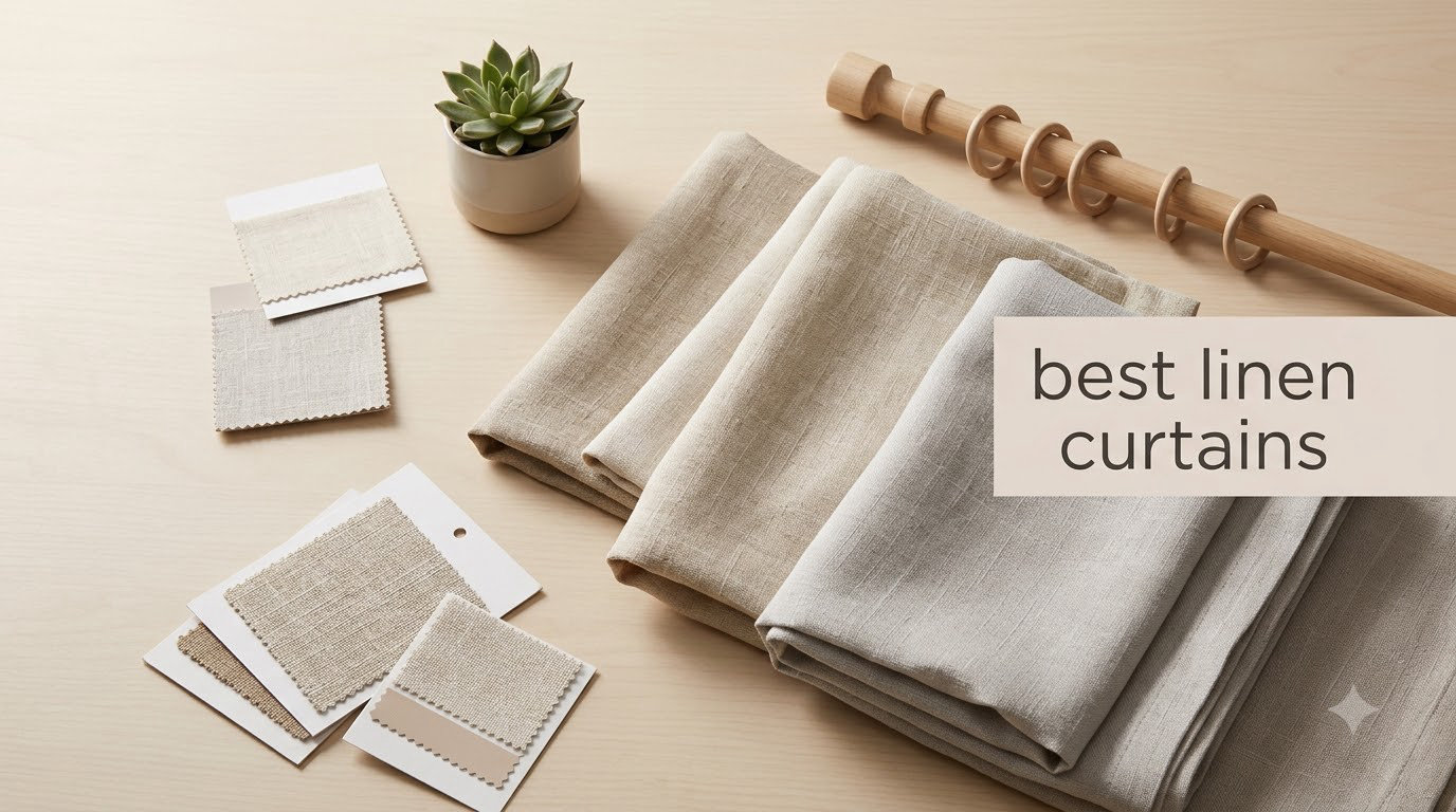 best linen curtains