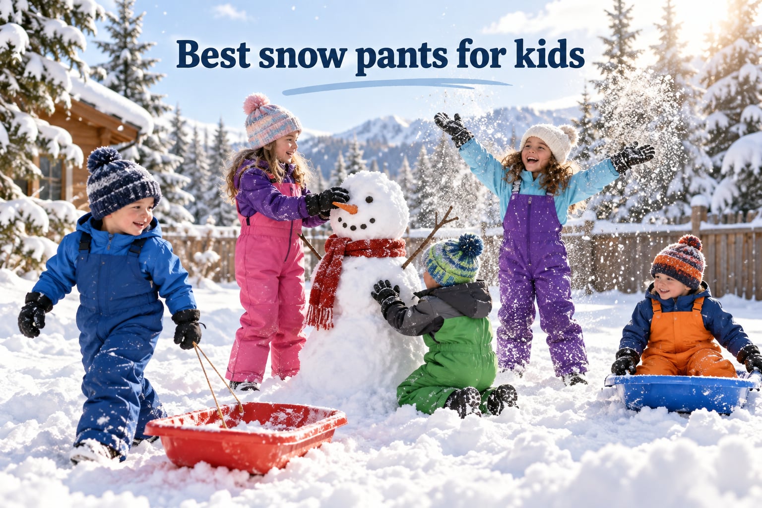 Best snow pants for kids