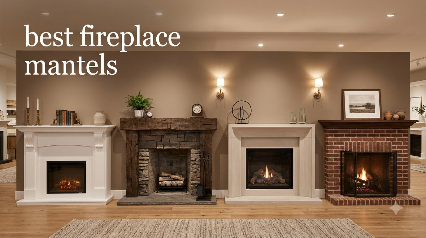 best fireplace mantels